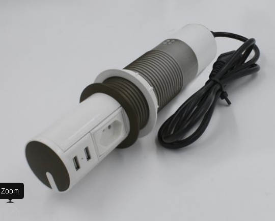[0000002612043] MINI TOTEM AUT10 1NBR+USB MAX 200W BCO QM 52200.02