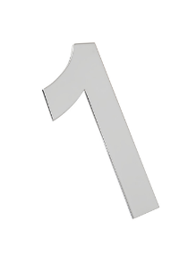 [0000002377020] ALGARISMO "1" INOX POLIDO IL-ALG-50