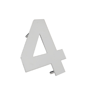 [0000002377384] ALGARISMO "4" INOX POLIDO IL-ALG-200-INX