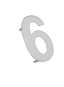 [0000002377386] ALGARISMO "6" INOX POLIDO IL-ALG-200-INX