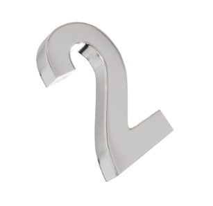 [0000002370212] ALGARISMO "2" IL-CAIXA-10 CM INOX POLIDO