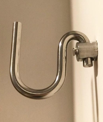 [0000002574617] ARMADOR DE REDE IARA TIPO BATOM INOX POLIDO